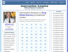Tablet Screenshot of interventionamerica.org